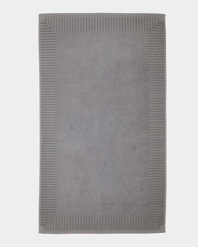 Francis Brennan the Collection Grey Rectangle Bath Mat